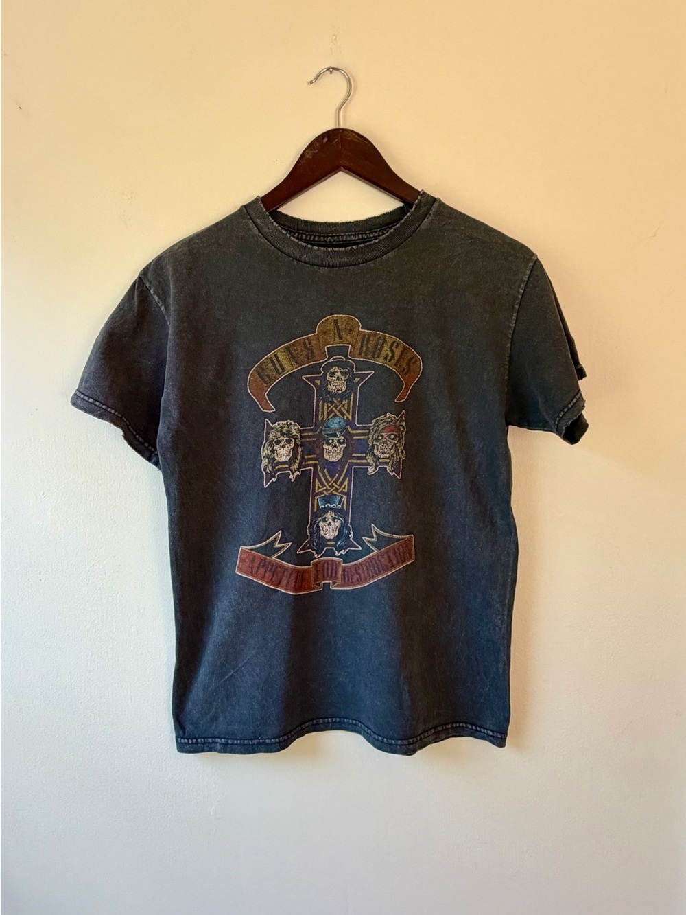 Guns N' Roses Vintage Black Graphic Tee